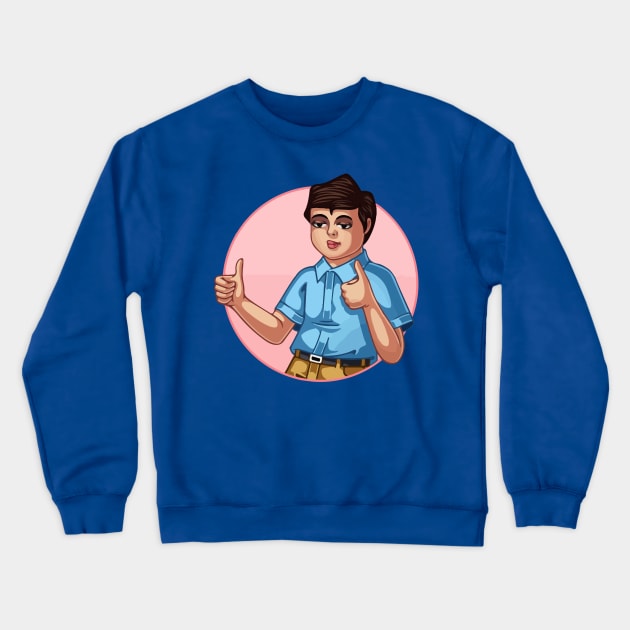 thumbs up Crewneck Sweatshirt by RehdPanda